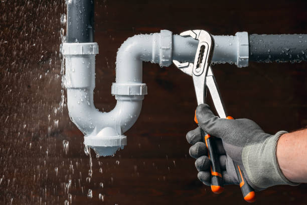 Professional Drain Cleaning technician working in Campbell Hall, NY